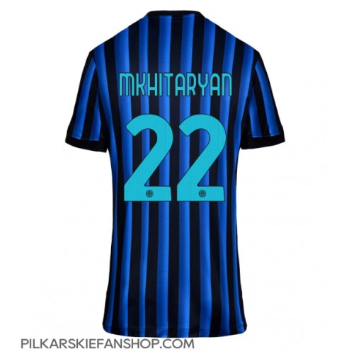 Koszulka piłkarska Inter Milan Henrikh Mkhitaryan #22 Strój Domowy dla kobiety 2025-26 tanio Krótki Rękaw Koszulka piłkarska Inter Milan Henrikh Mkhitaryan #22 Strój Domowy dla kobiety 2025-26 tanio Krótki Rękaw